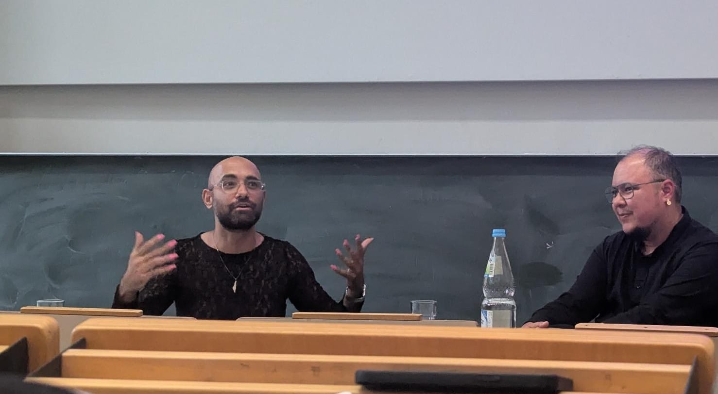 elias wakeem and jasper j. verlinden at the humboldt university of berlin