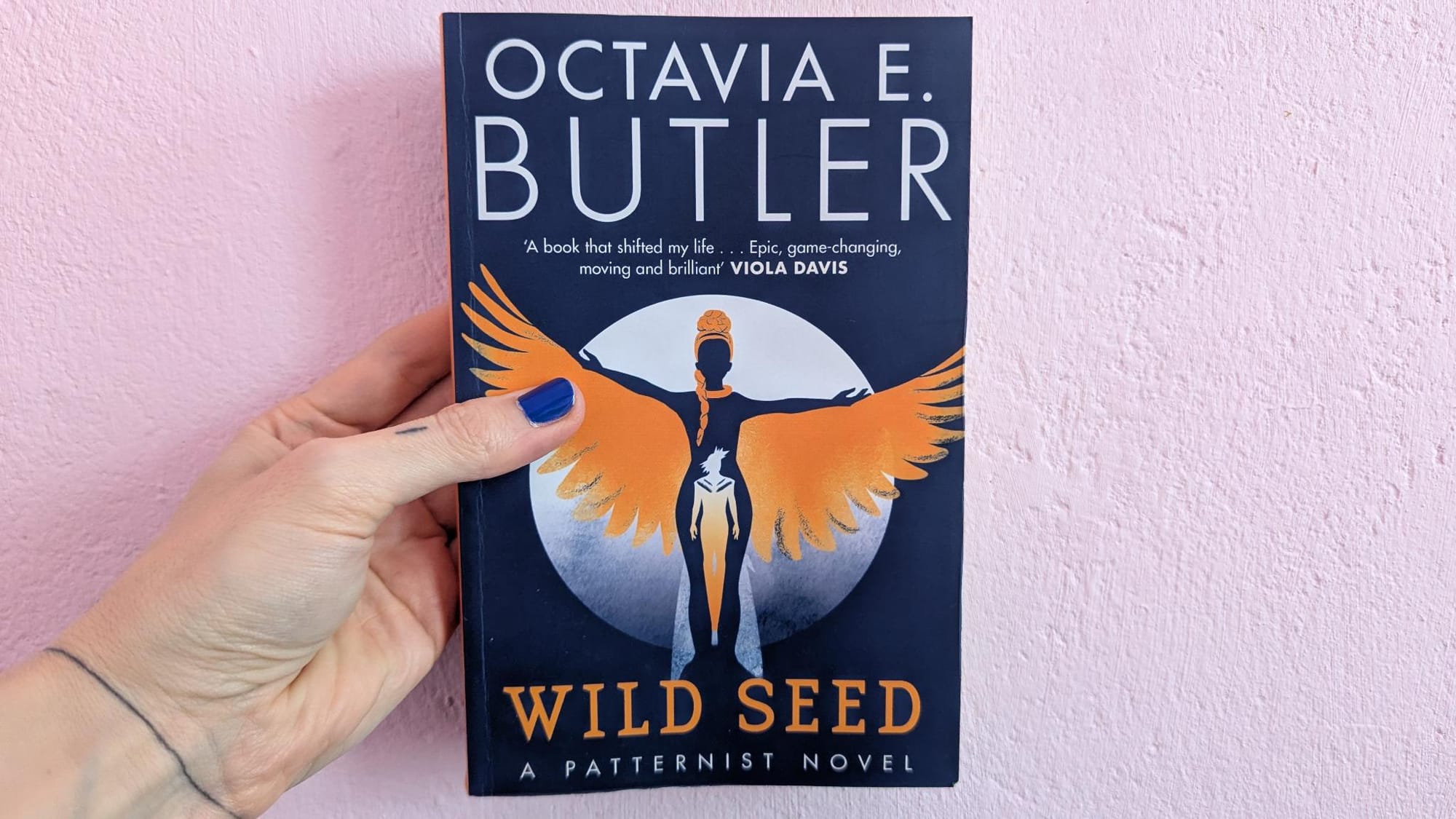 my paperback copy of wild seed by octavia e. butler